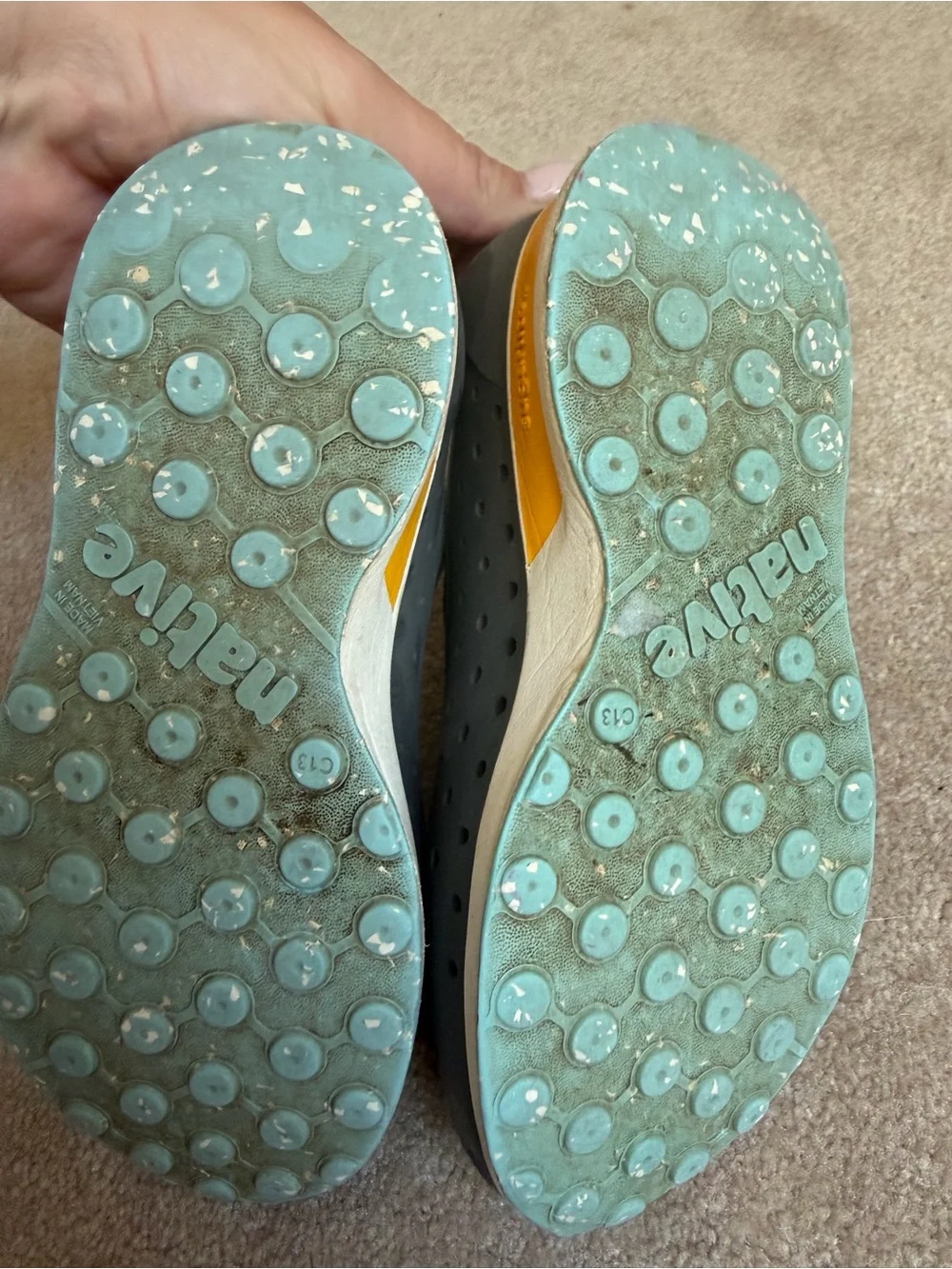 Native Slip-On Shoes - Grey